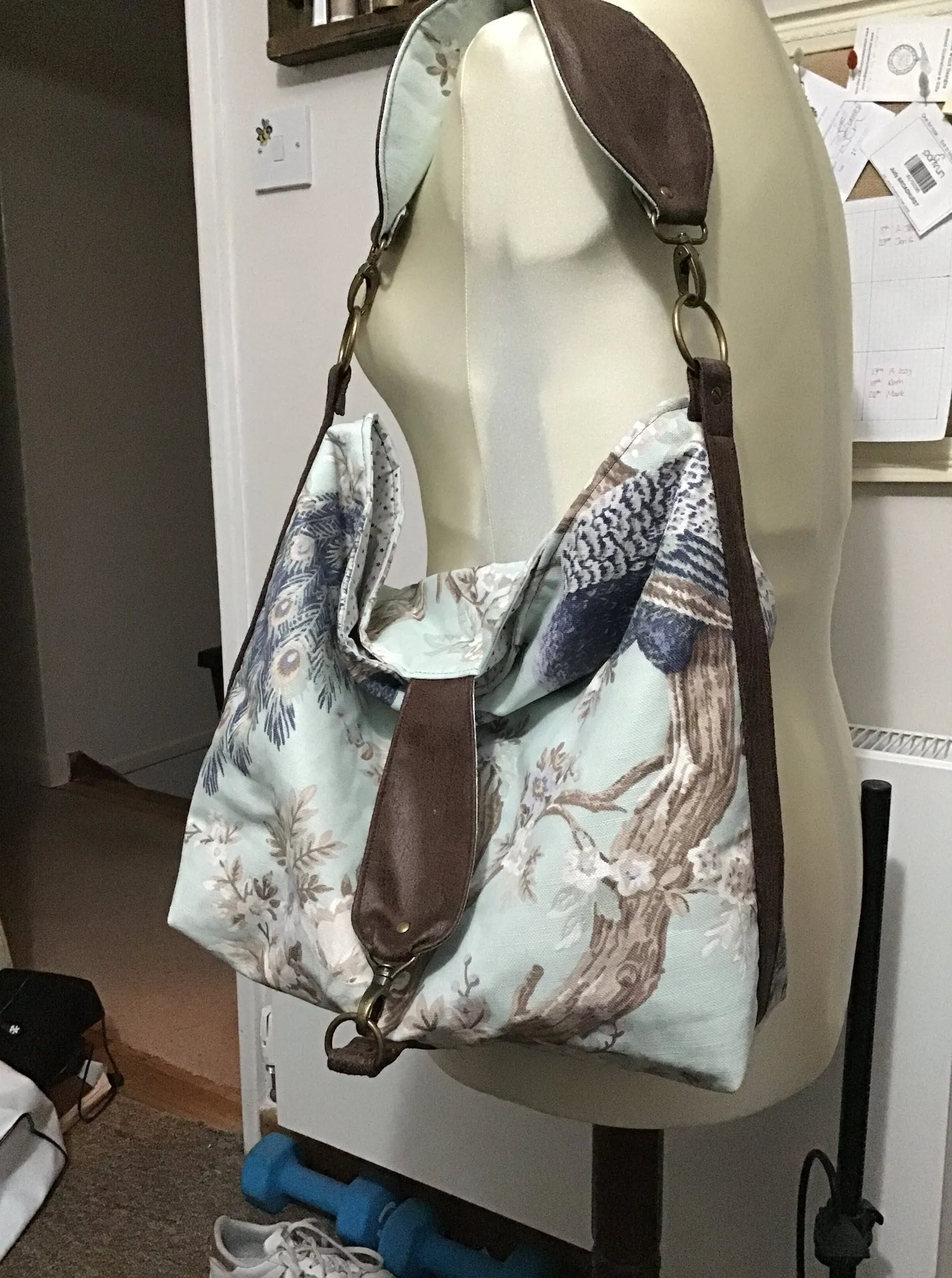 Reversible Hobo Bag Paper Pattern