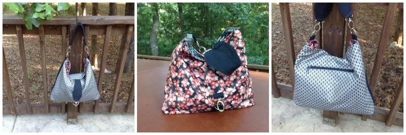 Reversible Hobo Bag Paper Pattern