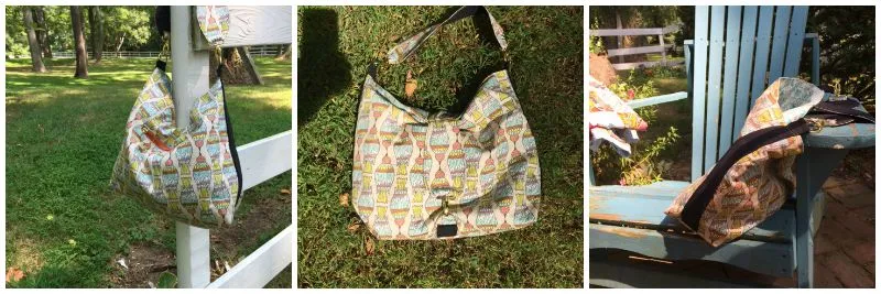 Reversible Hobo Bag Paper Pattern