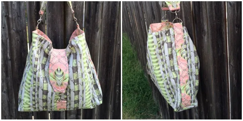 Reversible Hobo Bag Paper Pattern