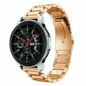Rose Gold Stainless Steel Samsung Galaxy Watch Strap