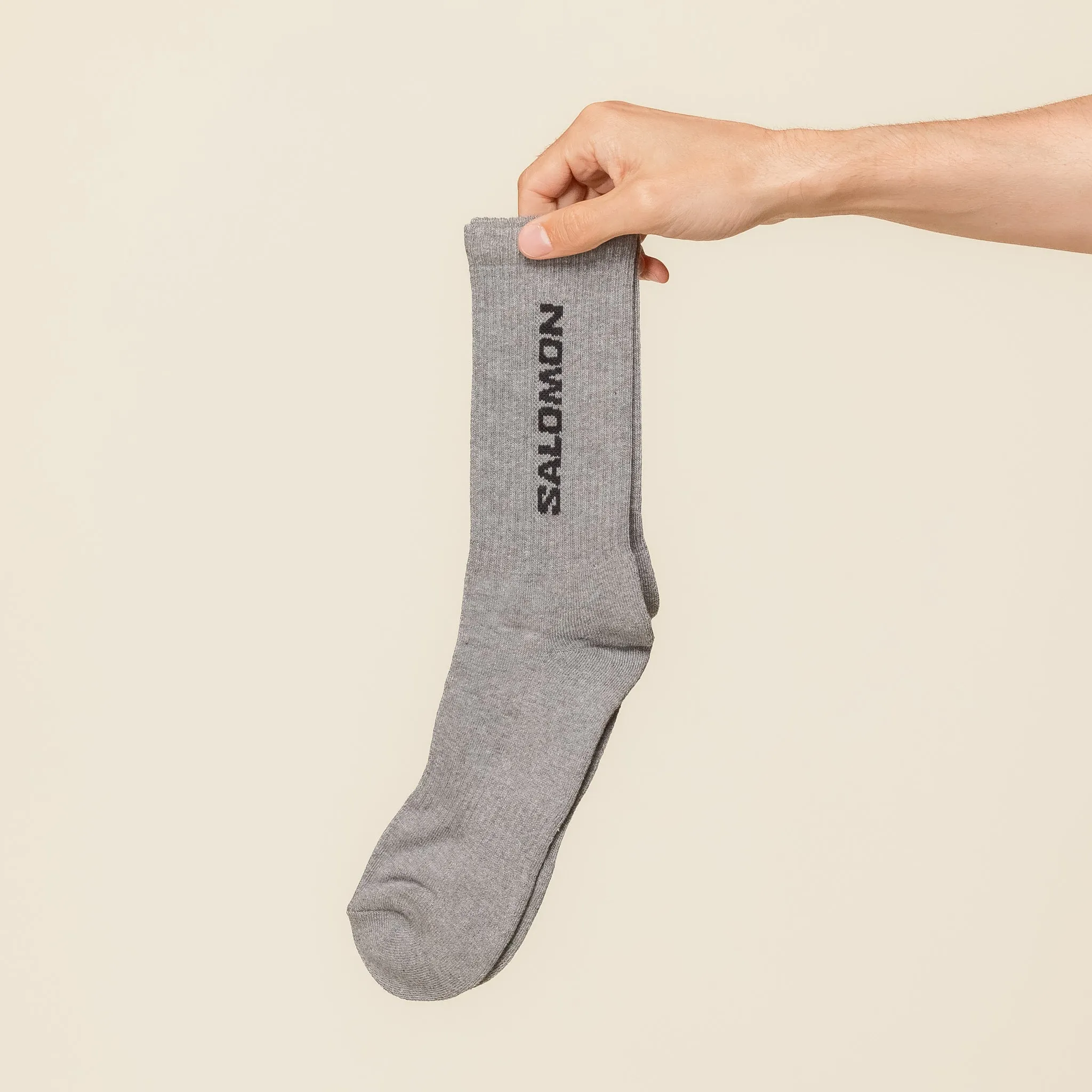 Salomon - Everyday Crew Sock 3 Pack - White/Black/Grey