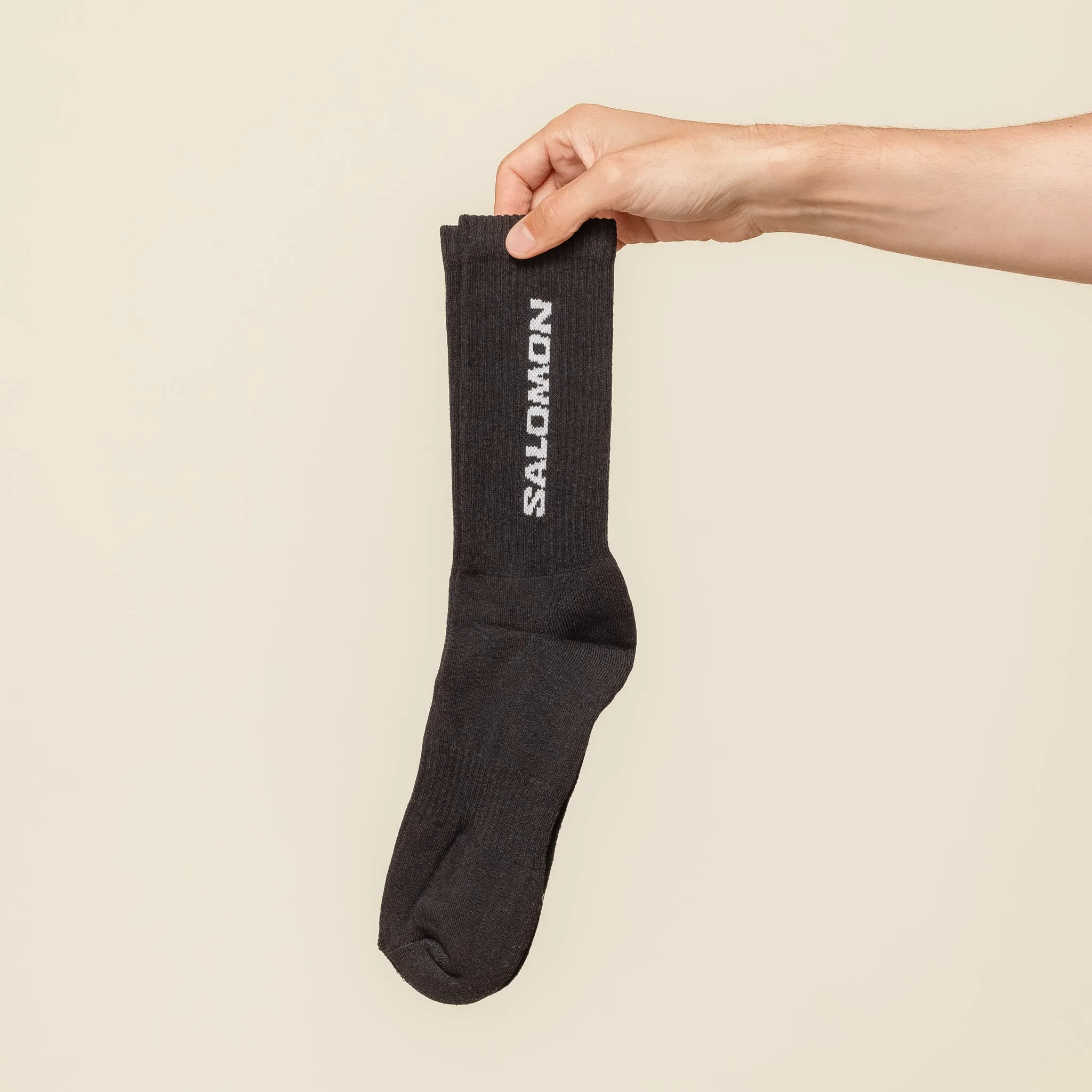Salomon - Everyday Crew Sock 3 Pack - White/Black/Grey