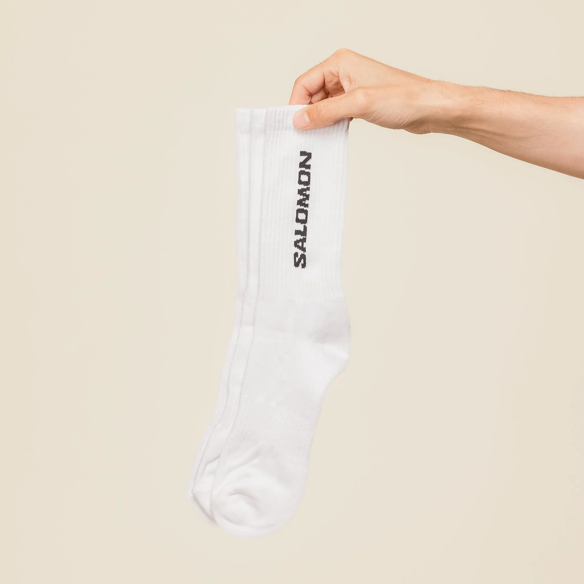 Salomon - Everyday Crew Sock 3 Pack - White/Black/Grey
