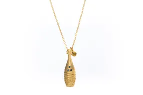 Sapphire  Necklace 18k Gold