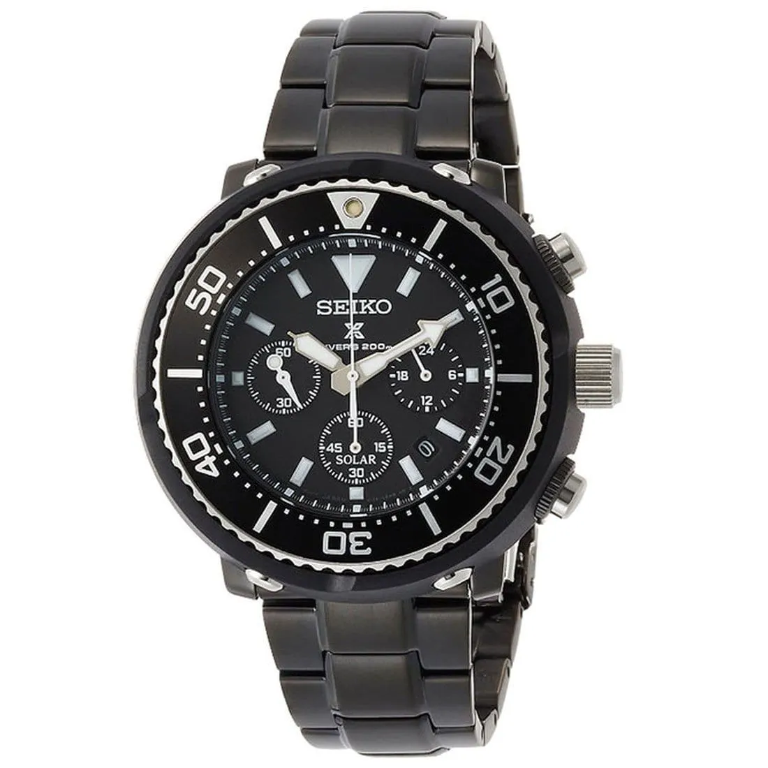 SBDL035 Seiko Prospex Solar 200M Chronograph Male Divers Watch