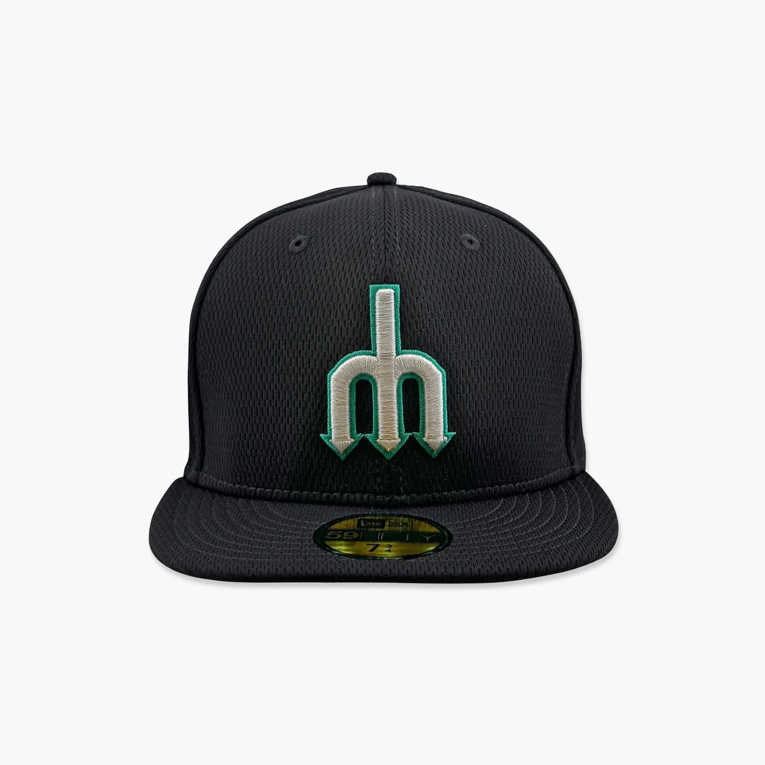 Seattle Mariners 2025 Clubhouse Navy Trident Fitted Hat