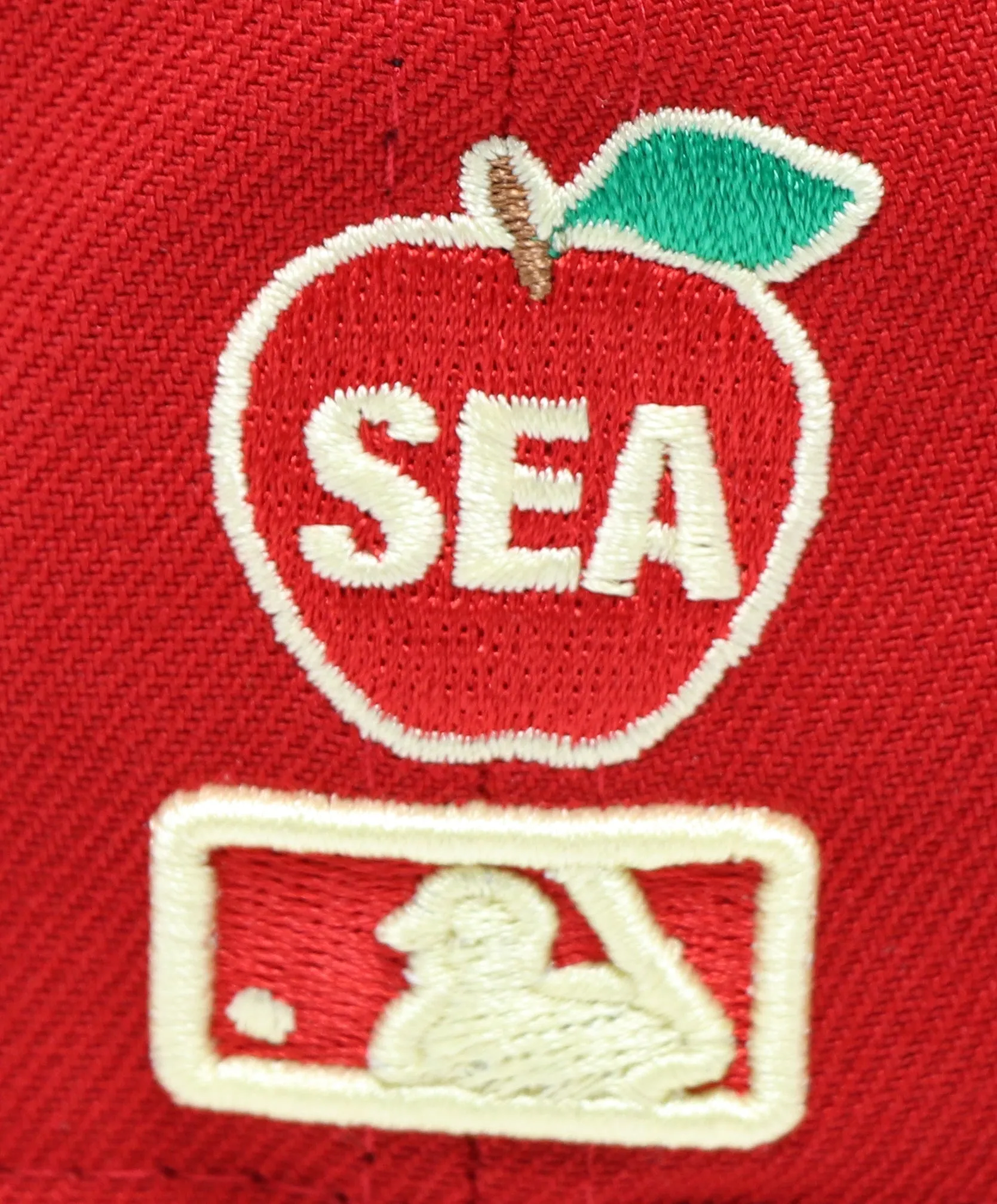 SEATTLE MARINERS (RED)"2001 ALLSTARGAME" NEW ERA 59FIFTY FITTED (LEMON UNDER VISOR)