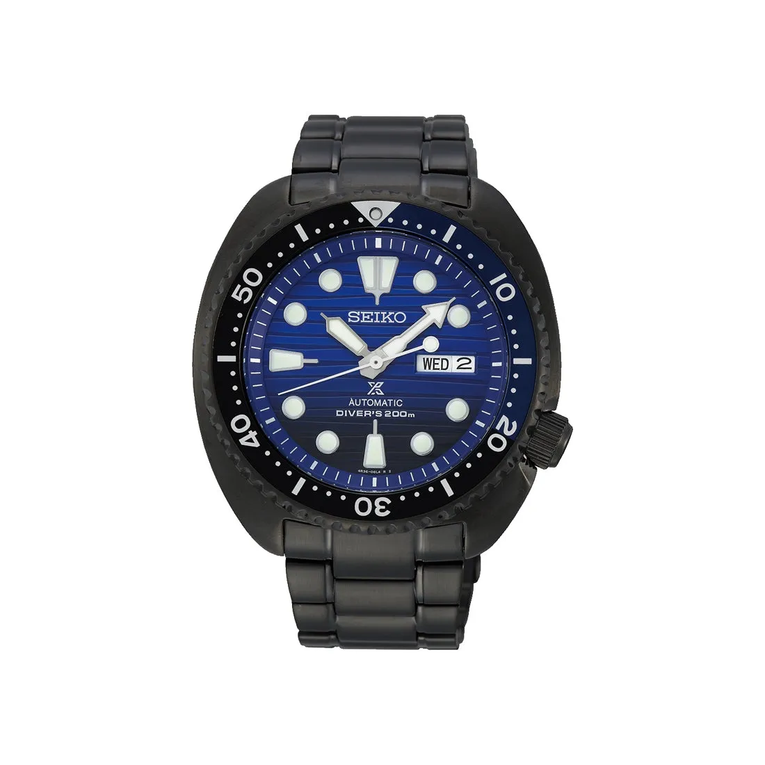 Seiko Men's Prospex 'Save The Ocean' Black Edition Watch Model SRPD11K1