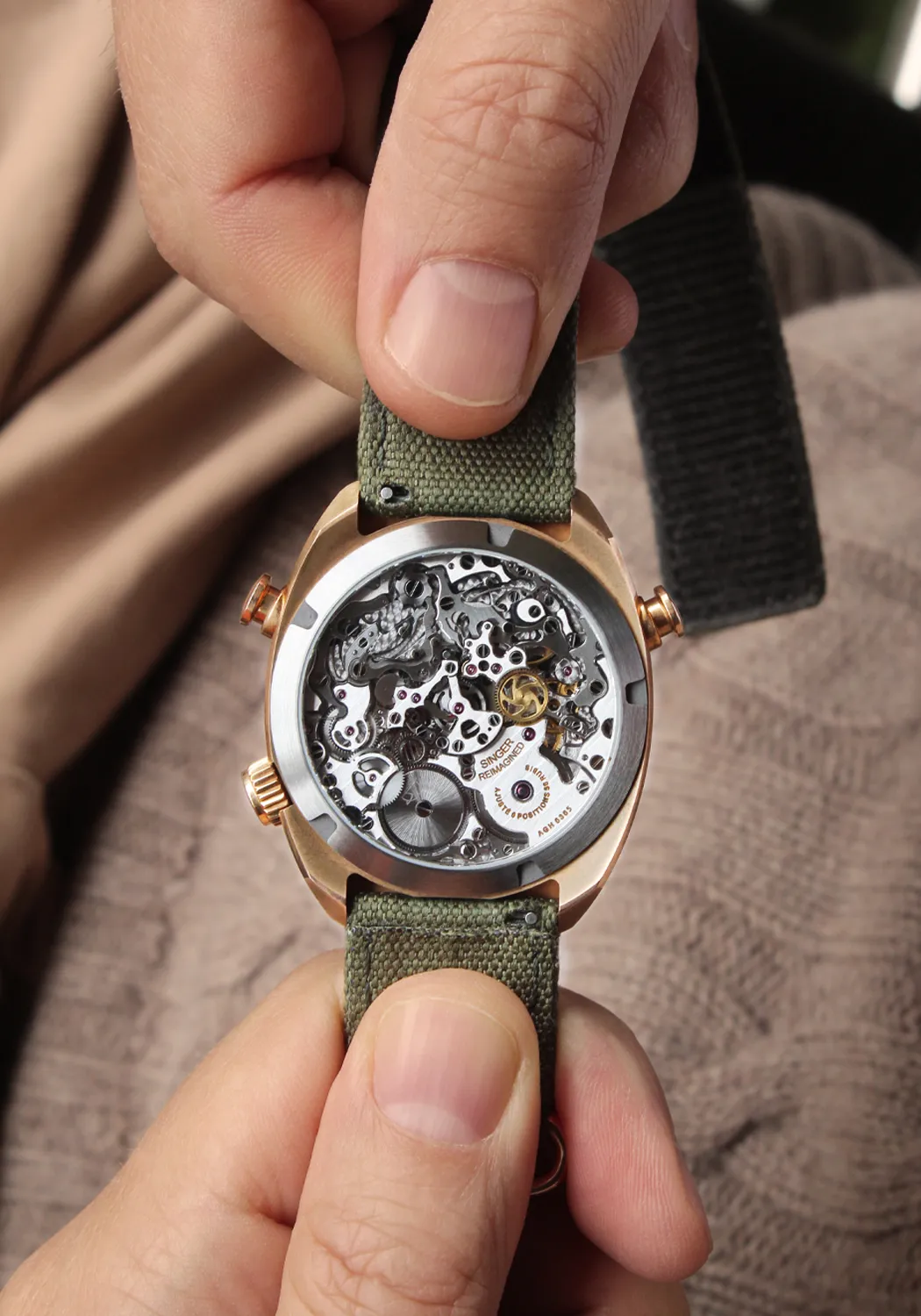 Singer Reimagined 1969 Chronograph Bronze | LE25 |