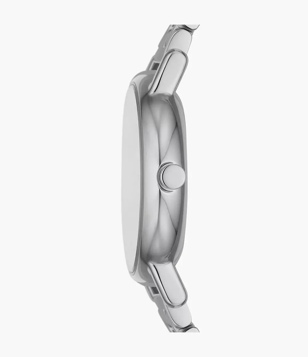 Skagen Signatur Lille Two-Hand Silver Stainless Steel Bracelet Watch SKW3123