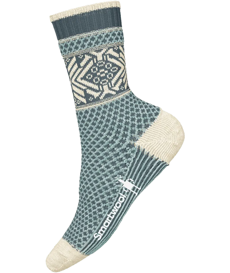 Smartwool Everyday Popcorn Snowflake Pattern Crew - Women's