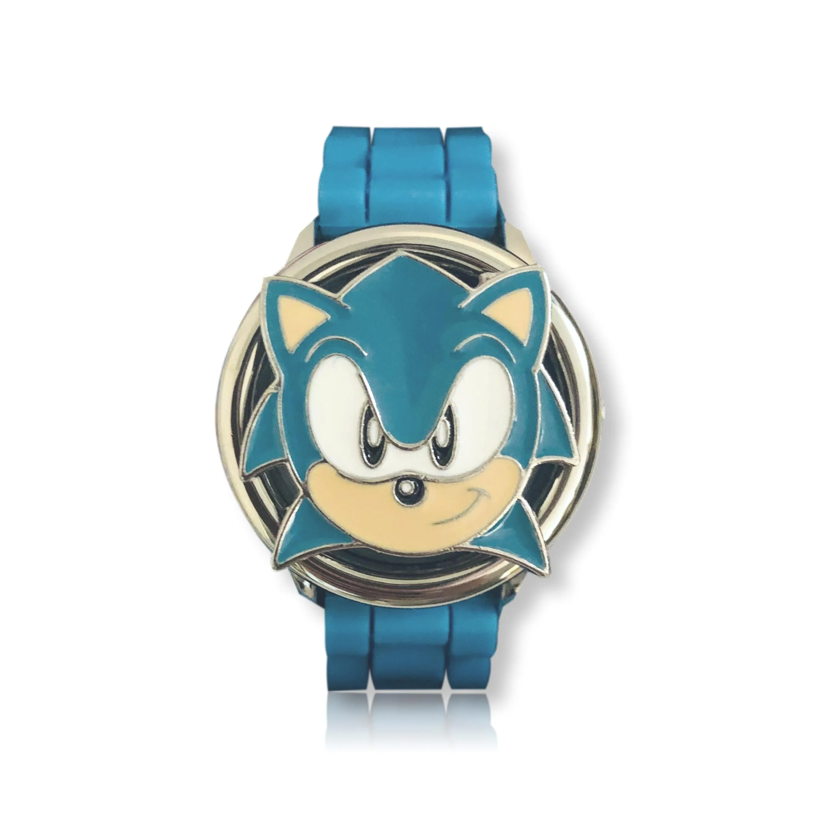 Sonic the Hedgehog Digital Watch for Boys Kids Spinner LCD Watches