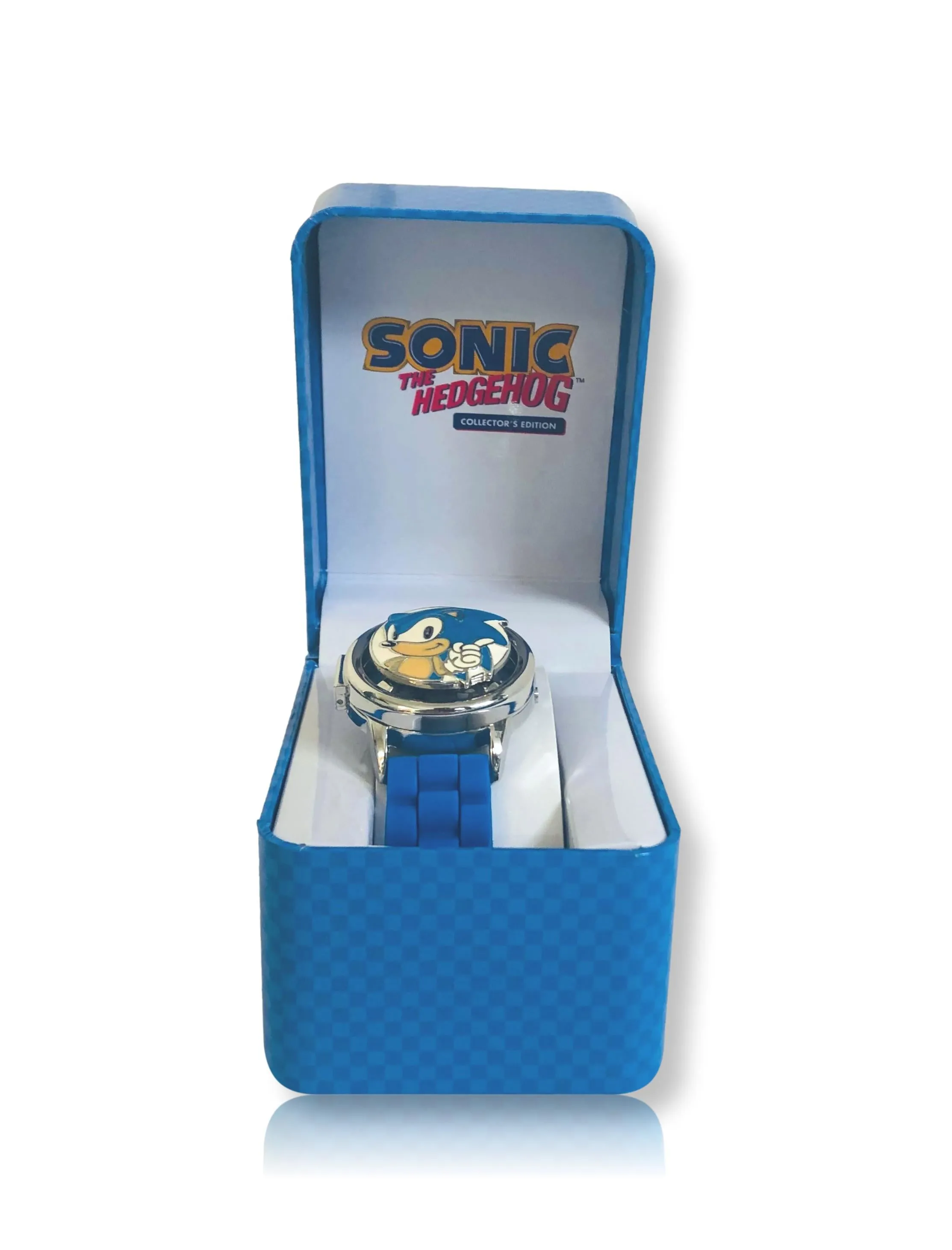 Sonic the Hedgehog Digital Watch for Boys Kids Spinner LCD Watches