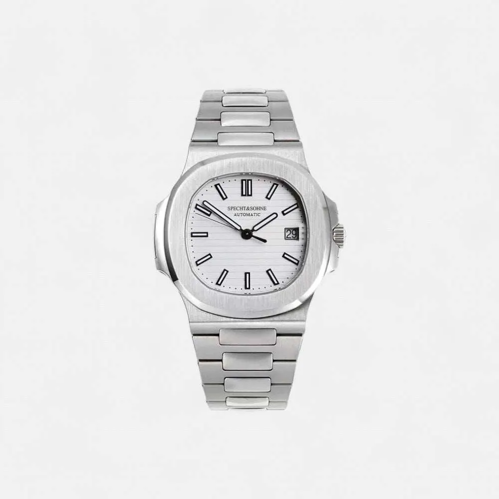 Stainless steel classic golden watch