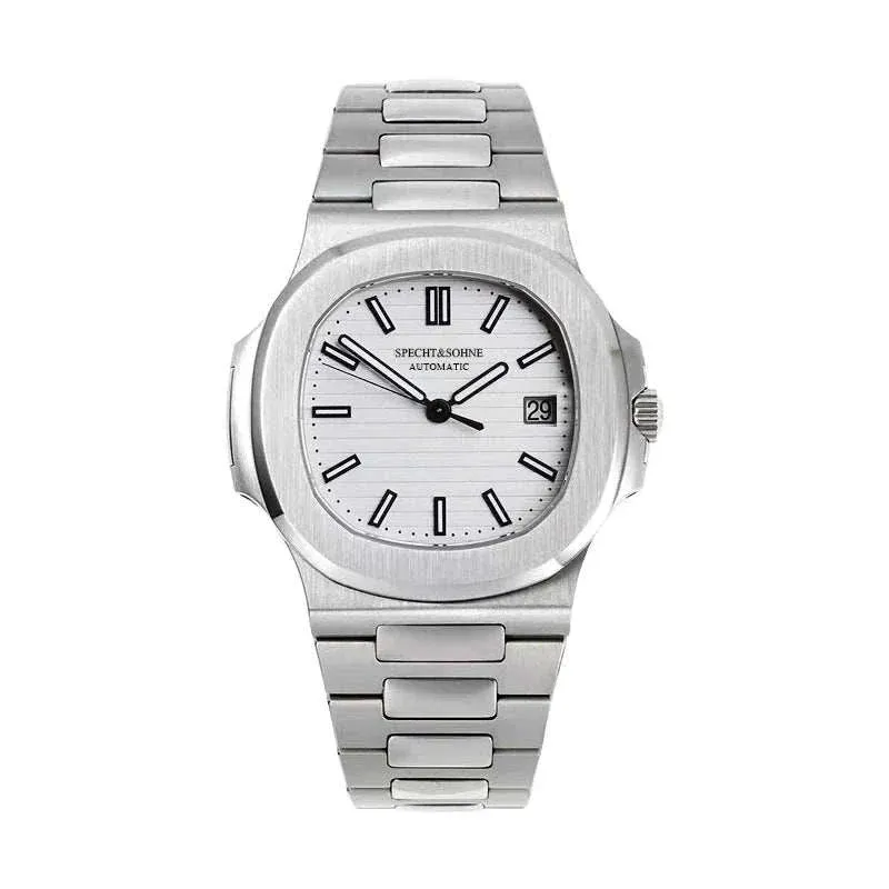 Stainless steel classic golden watch