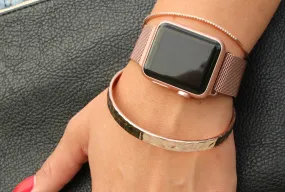 Stainless Steel Mesh Watch Bands for Apple Watch