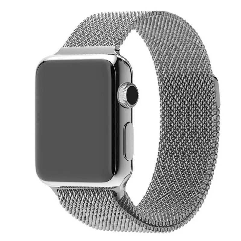 Stainless Steel Mesh Watch Bands for Apple Watch