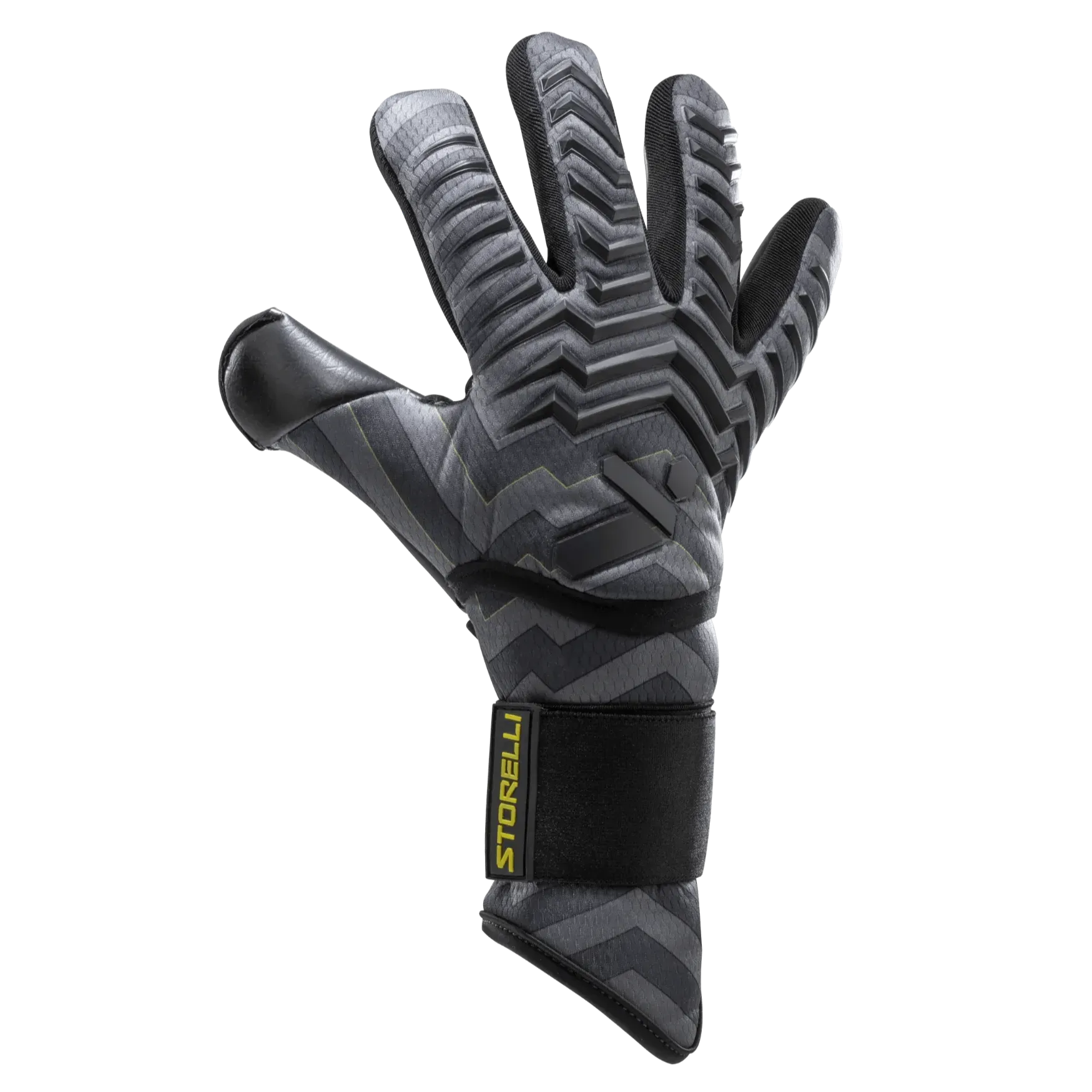 Storelli Electric Charge Finger Spine Protection Goalkeeper Gloves