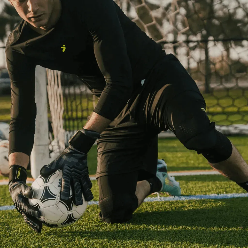 Storelli Electric Charge Finger Spine Protection Goalkeeper Gloves