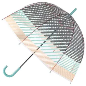 Stripe: Clear Dome Umbrella - Time Concept. Inc.