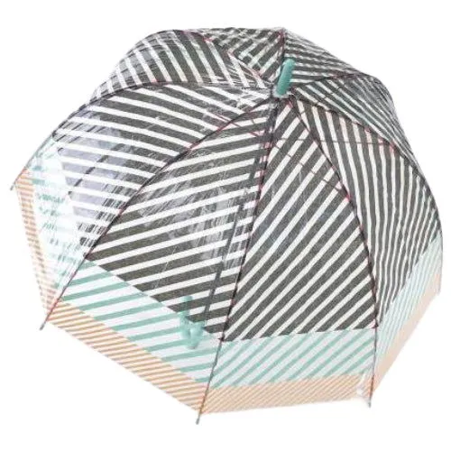 Stripe: Clear Dome Umbrella - Time Concept. Inc.