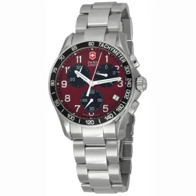 Swiss Army 241148 Men's Brown Dial Stainless Steel Chronograph Watch