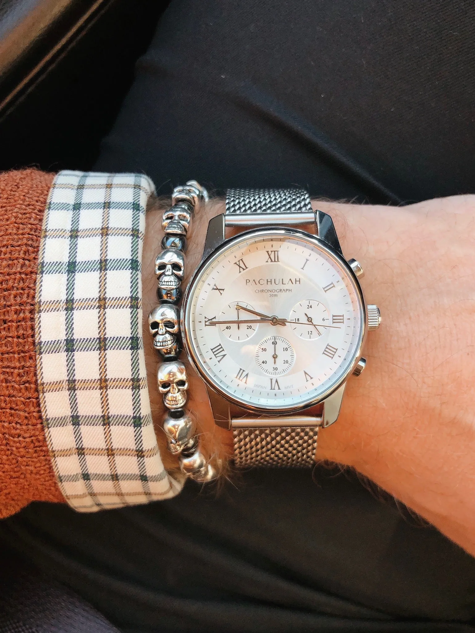The Chronograph | Stainless Steel Mesh