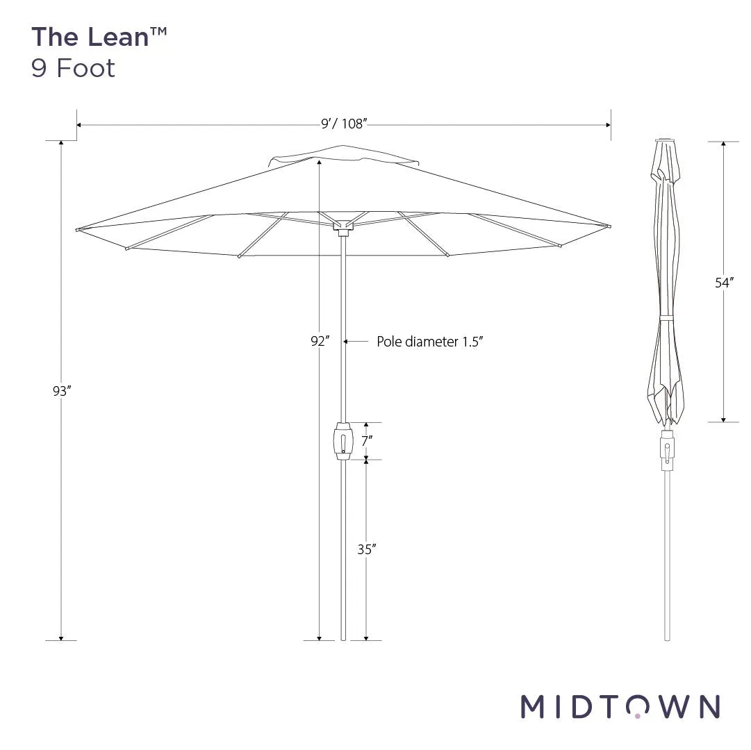 The Lean™ - Sunbrella Canvas Haze