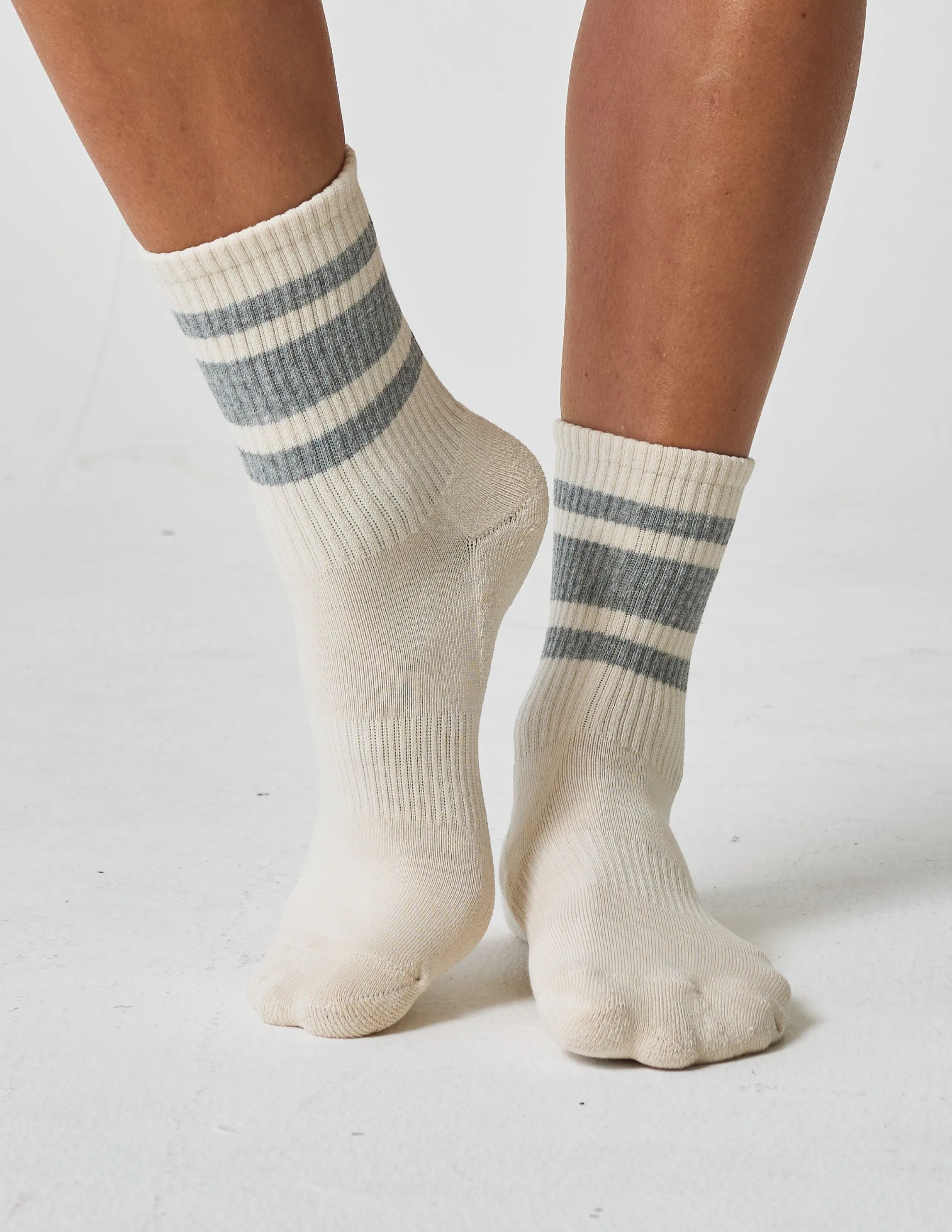 The Retro Crew Grey