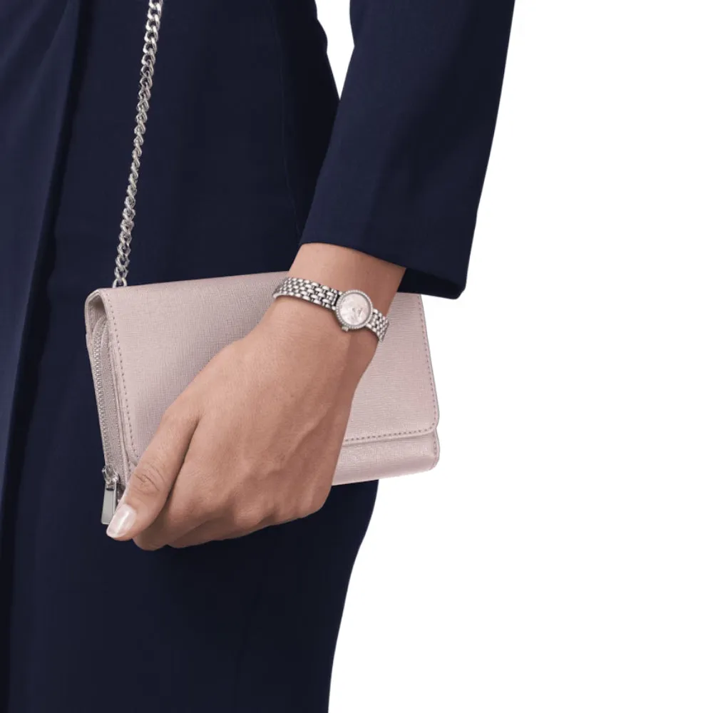 Tissot Lovely Round Quartz Watch with Diamonds