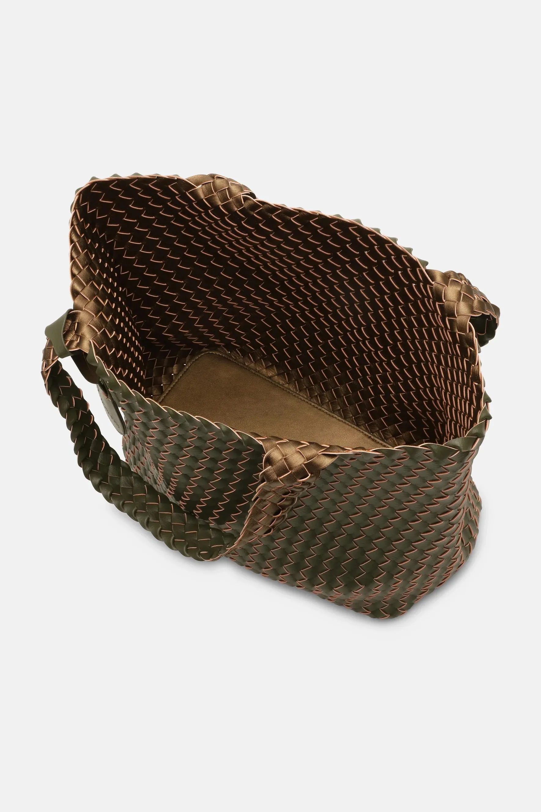 Tote Bag Dark Army Olive Leaf