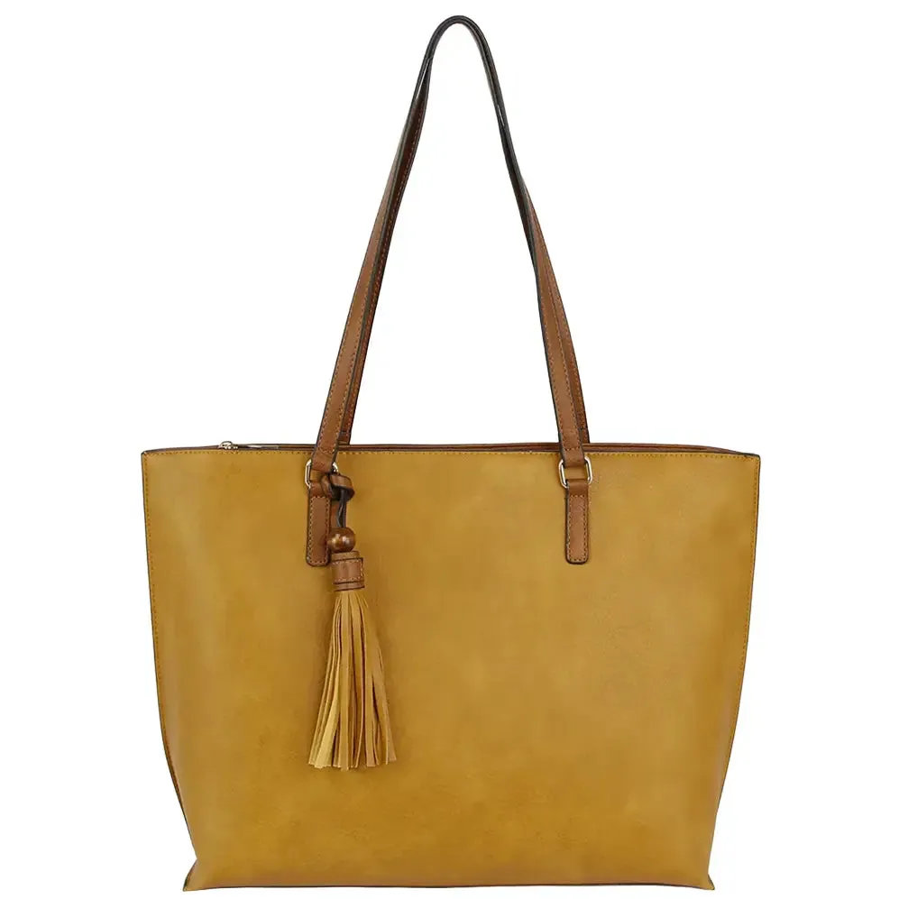 Tote Bag With Tassel