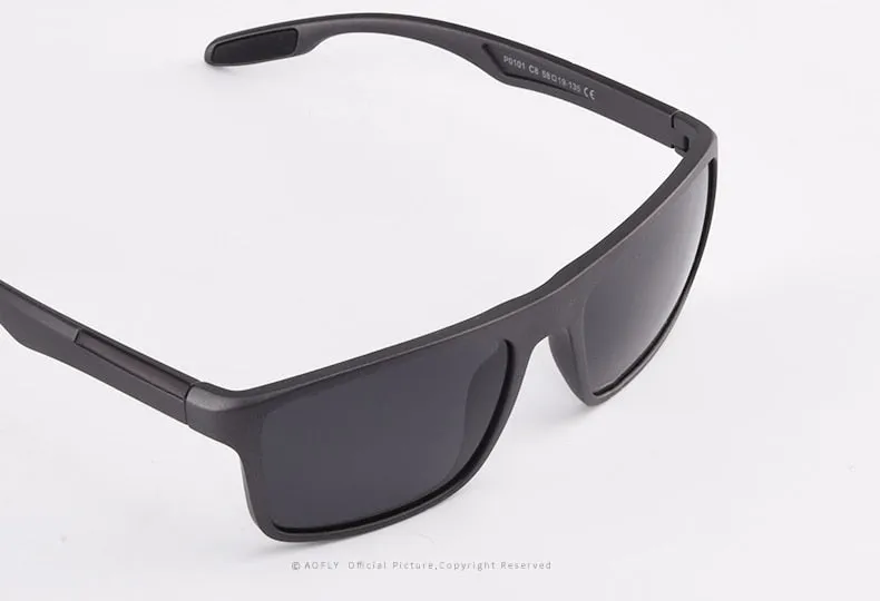 Ultralight TR90 Polarized Sunglasses Men Driver Shades Male Vintage Sun Glasses