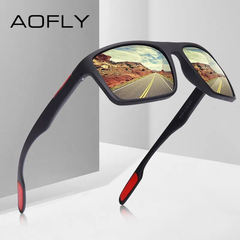 Ultralight TR90 Polarized Sunglasses Men Driver Shades Male Vintage Sun Glasses
