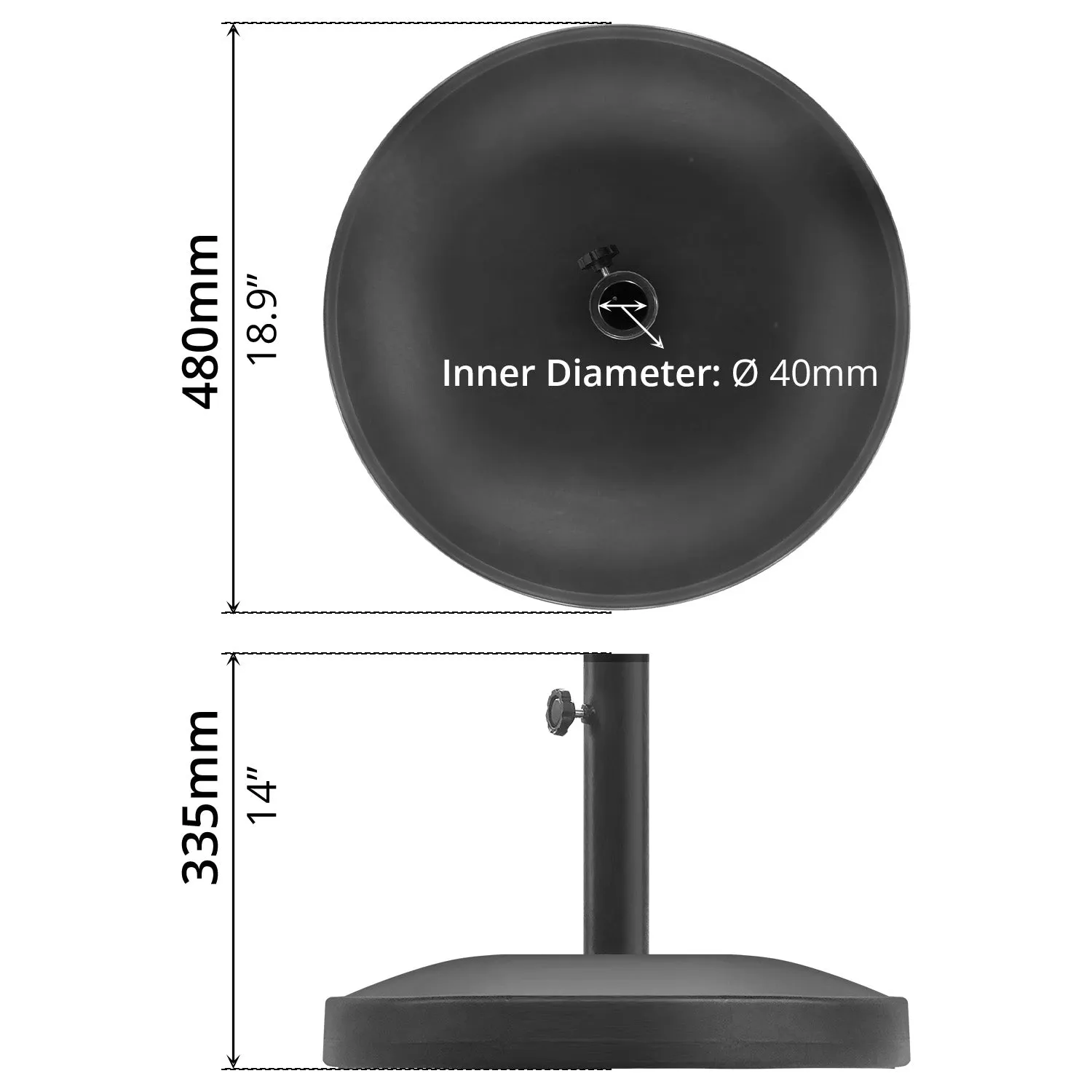 Umbrella Base (20kg)