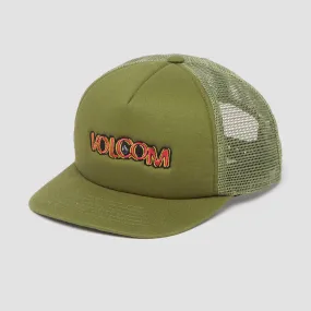 Volcom Trux Cheese Trucker Cap Military - Kids