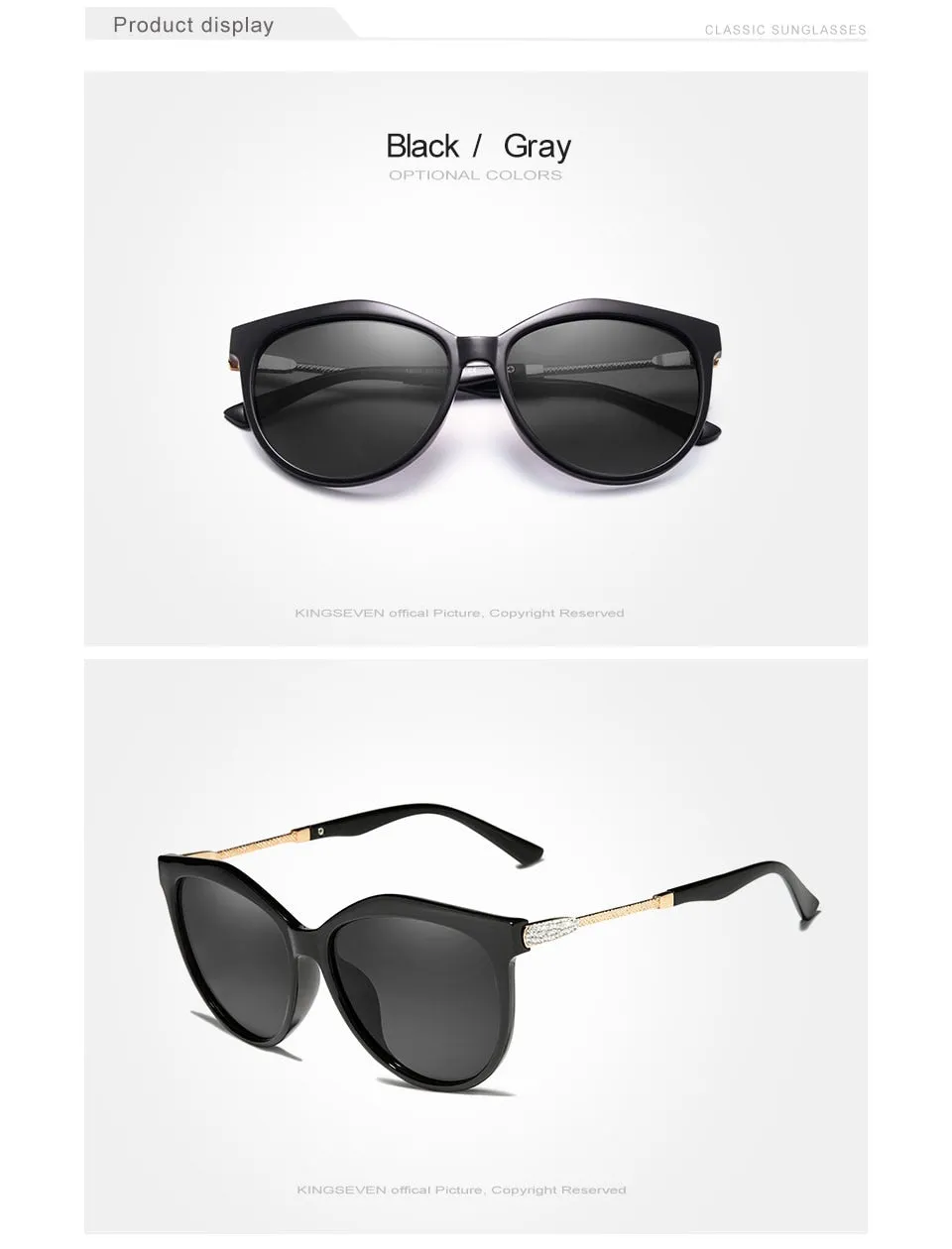 Women's Cat Eye Gradient Sunglasses