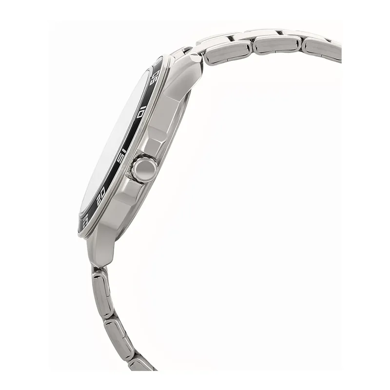 WW0086 Casio Enticer Multifunction Stainless Steel Chain Watch MTP-1300D-1AVDF