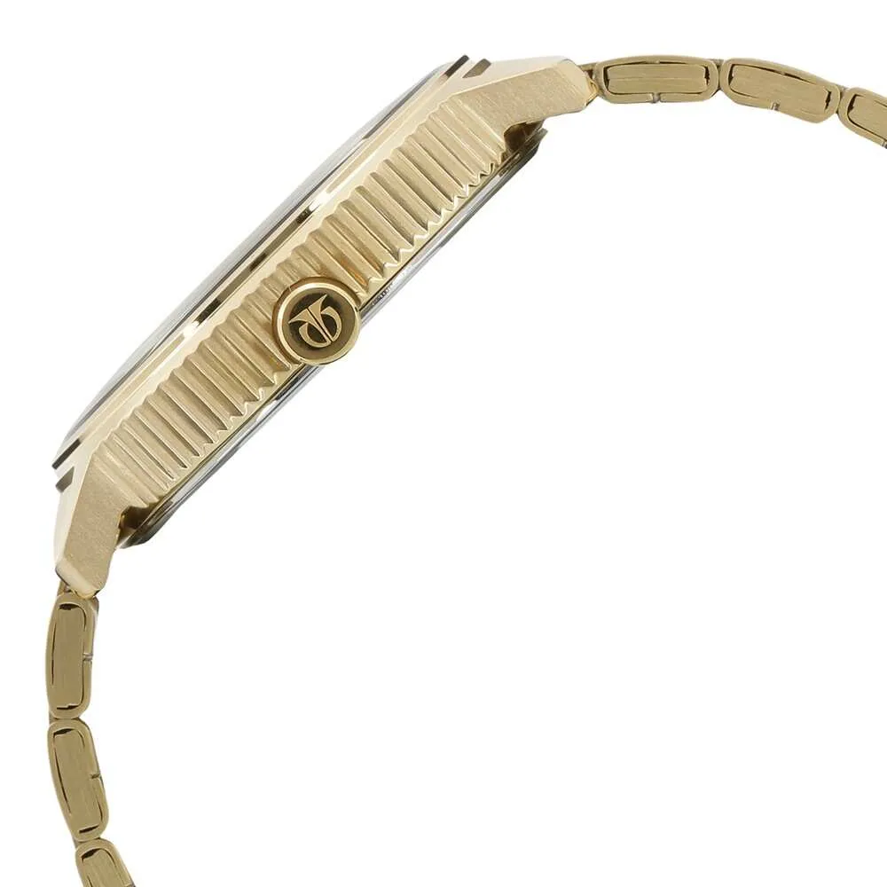 WW0217 Titan Regalia Day Date Stainless Steel Golden Chain Watch 1743YM01