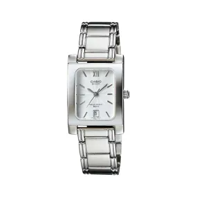 WW0295 Casio Beside Date Stainless Steel Ladies Chain Watch BEL-100D-7AVDF