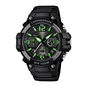 WW0529 Casio Youth Chronograph Sports Resin Belt Watch MCW-100H-3AVDF