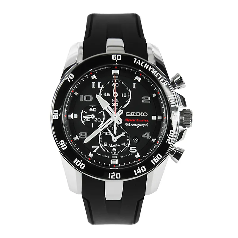 WW0968 Seiko Sportura Alarm Chronograph Belt Watch SNAE87P1
