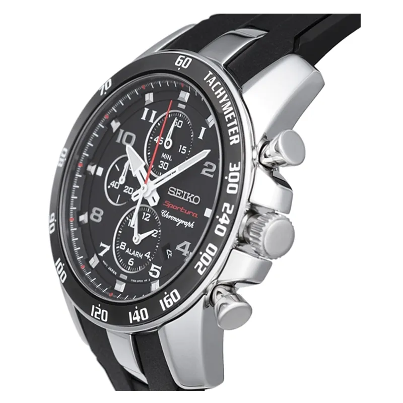 WW0968 Seiko Sportura Alarm Chronograph Belt Watch SNAE87P1