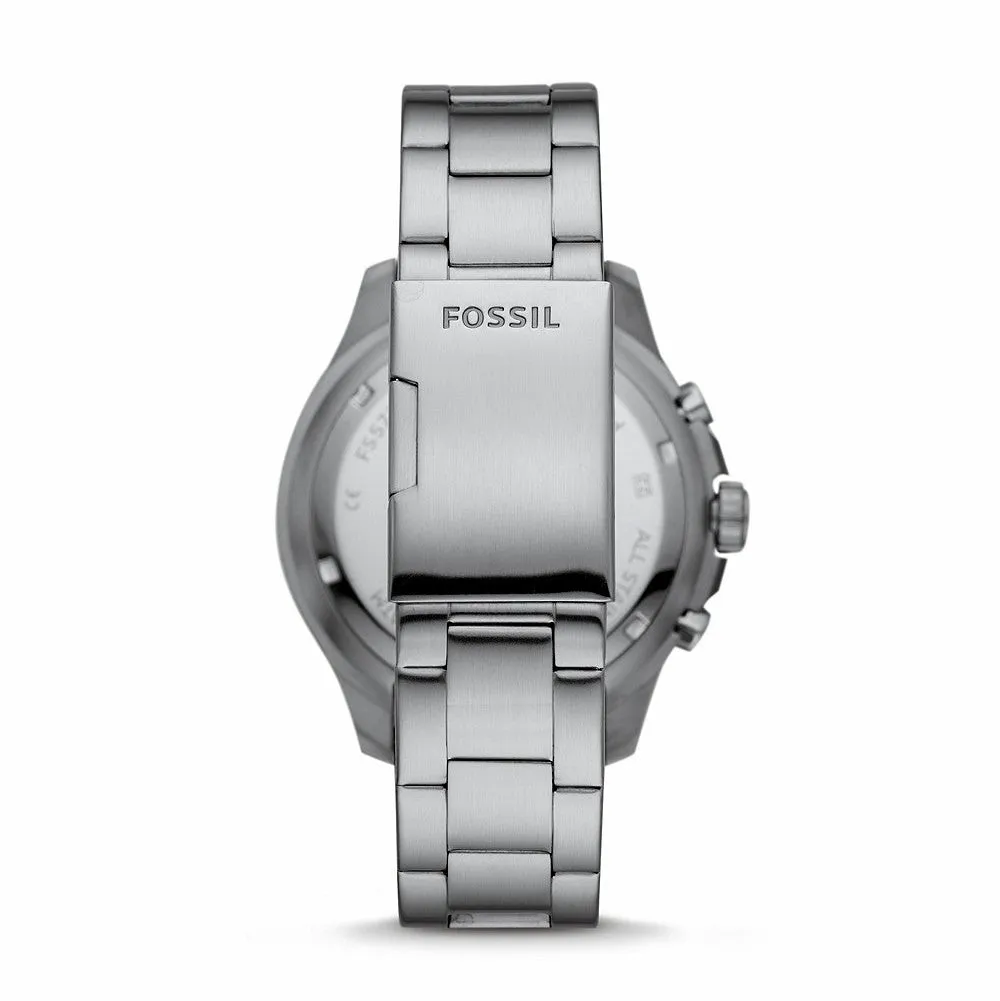 WW1703 Fossil FB-03 Chronograph Stainless Steel Chain Watch FS5724