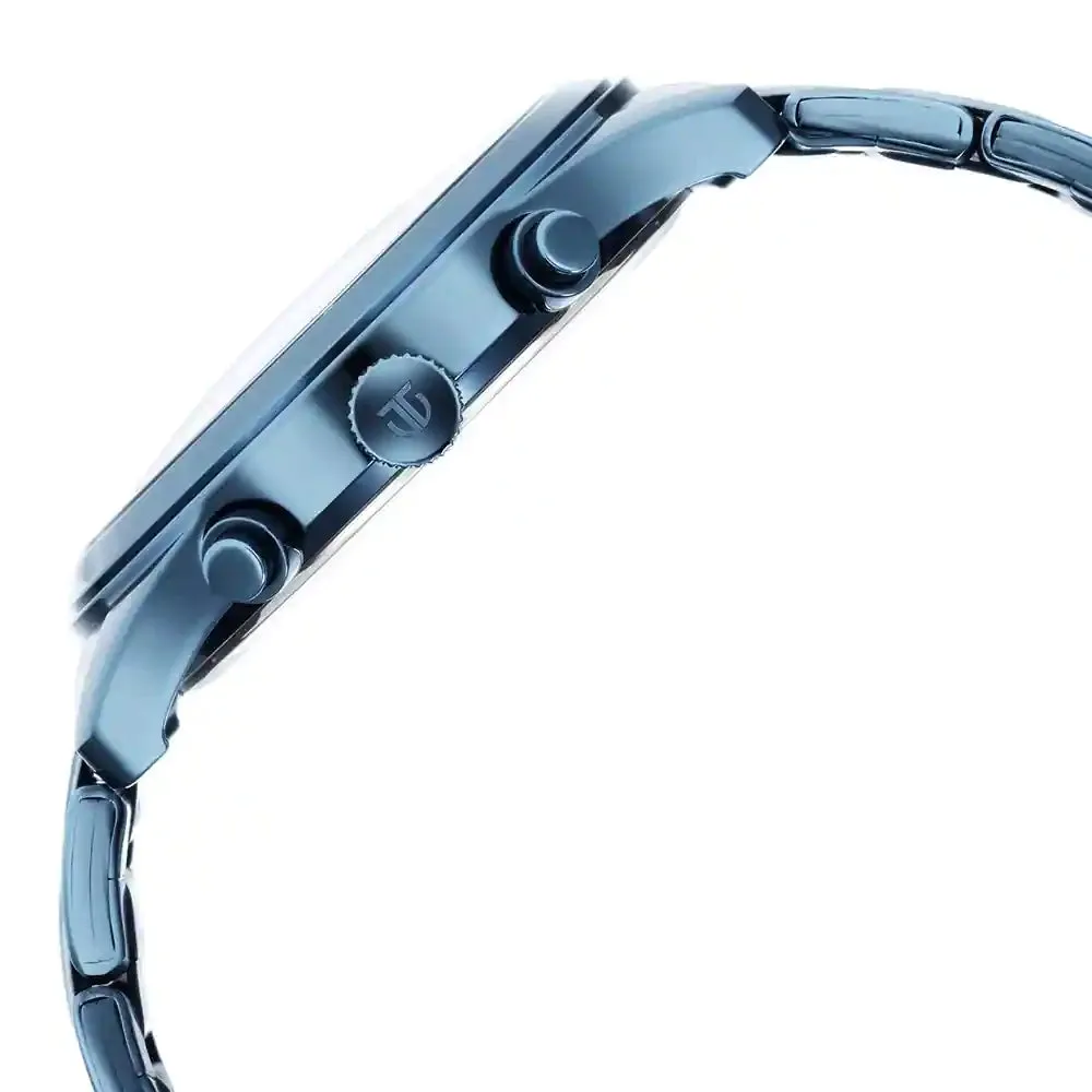 WW2163 Titan Workwear Multifunction Blue Chain Watch 1805QM01