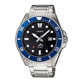WW2853 Casio Standard Duro Marlin Date Chain Watch MDV-106D-1A2VCF