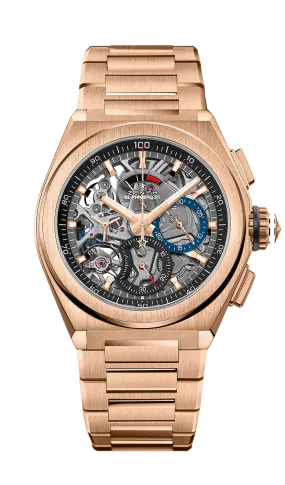 Zenith Defy El Primero 21 Chronograph 18K Rose Gold Men's Watch