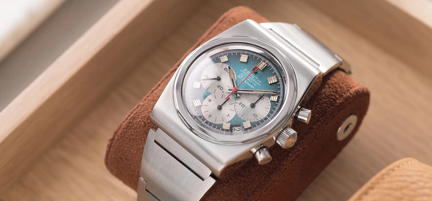 Zenith El Primero Chronograph Blue Degradé Dial ref A781