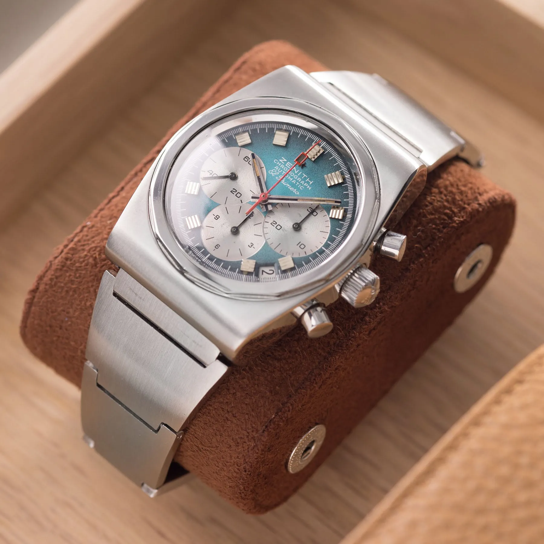 Zenith El Primero Chronograph Blue Degradé Dial ref A781
